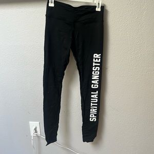 Spiritual Gangster leggings